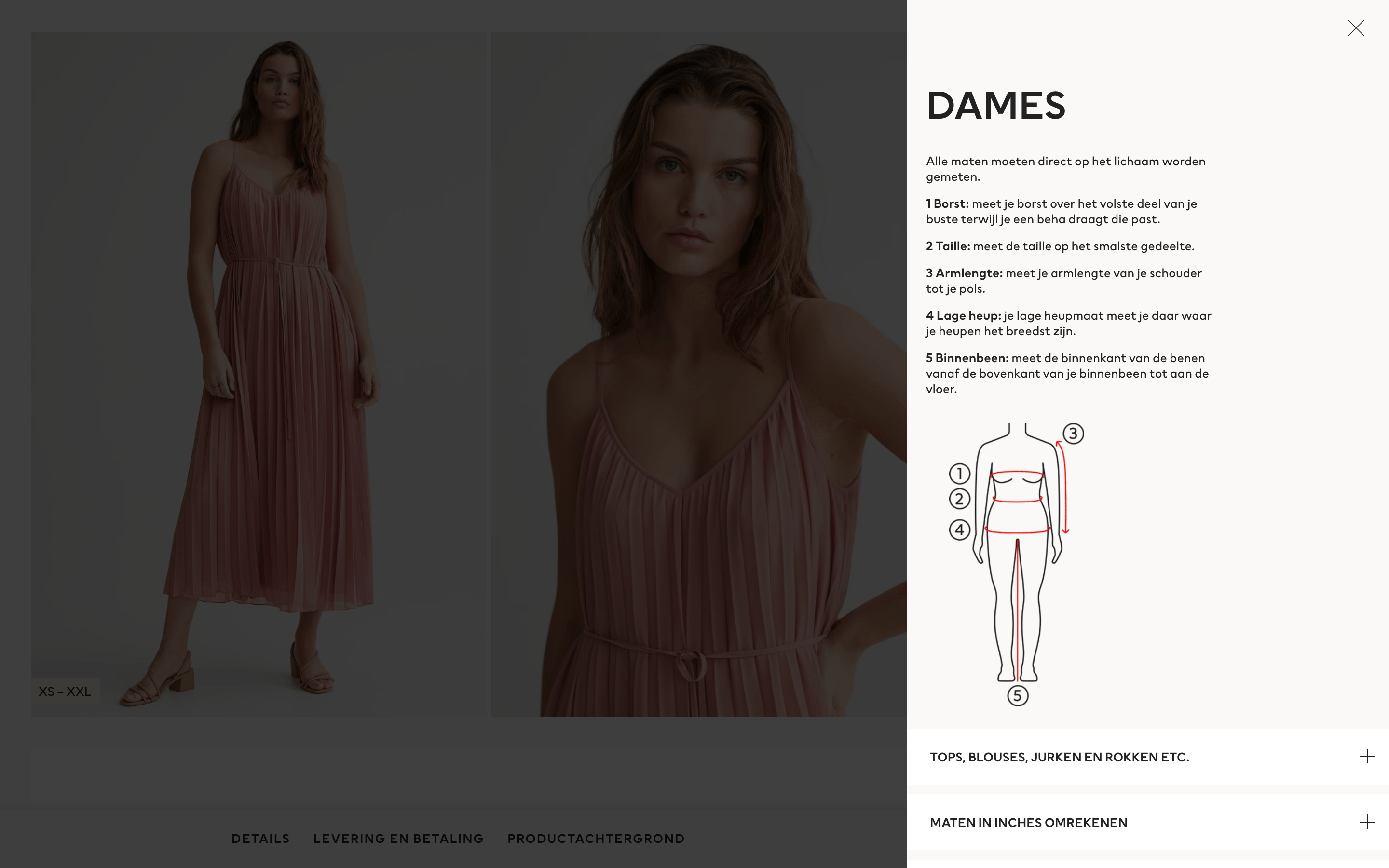 wenkbrauw Claire Montgomery Maattabel van Fashion Webwinkel Verbeteren