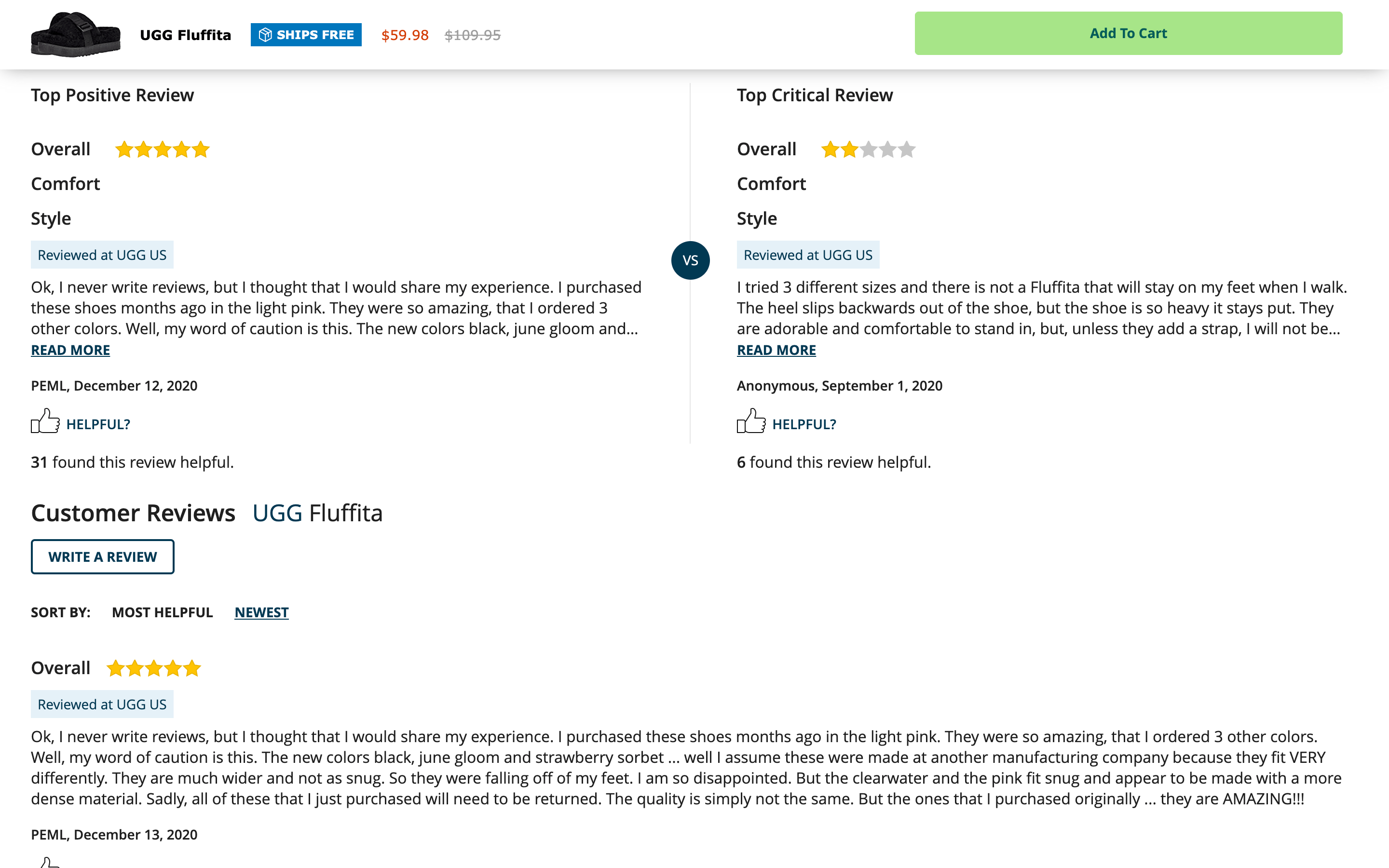 Top reviews